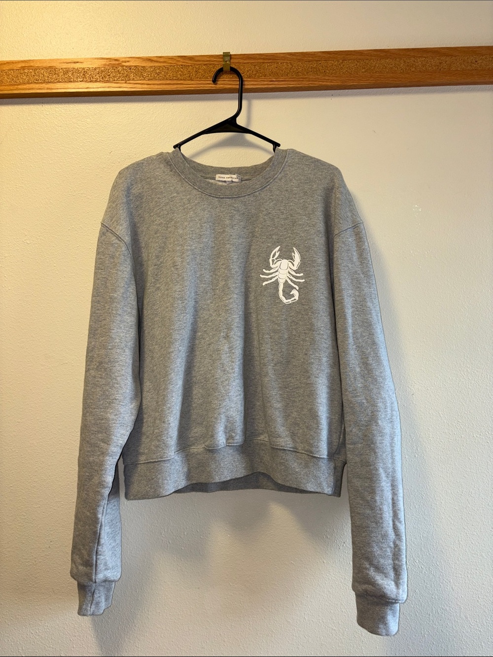 Good American Gray Scorpio Sweater